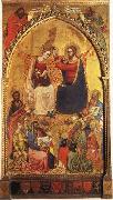 The Coronation of the Virgin wiht Prophets and Saints Jacopo Di Cione